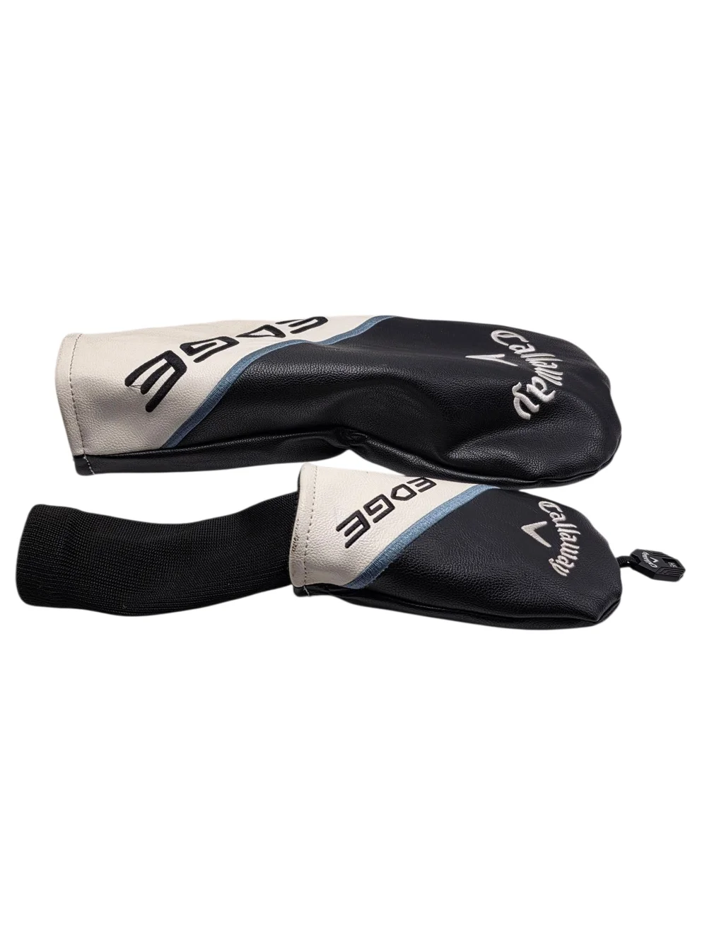 Set of 2 Callaway Edge Fairway Wood Headcover - Club USED Head Cover PGA TOUR